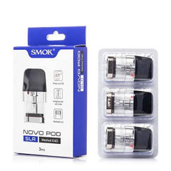 SMOK Novo Replacement Pods / Coils (0.4Ω Mesh)