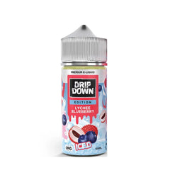 Drip Down Lychee Blueberry 100ml Freebase E-Liquid (3mg)