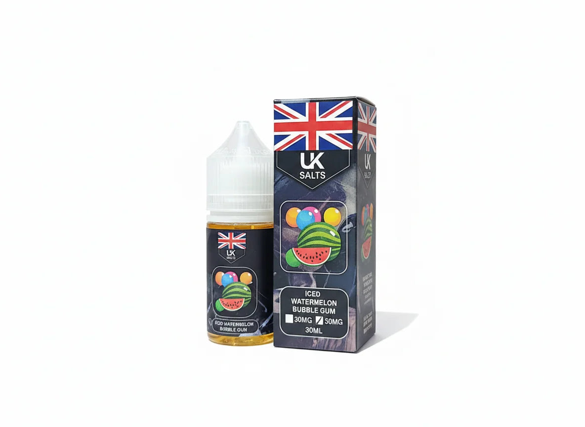 UK Watermelon Bubblegum 30ml Salt Nic E-Liquid